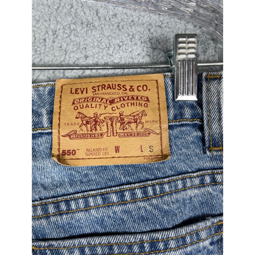 Levi's Women's Denim Jeans 550 Size 12 S - Picture 10 of 10